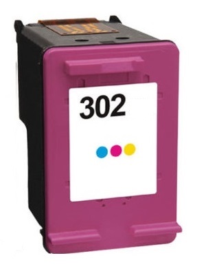 HP Original 302 Colour Ink Cartridge (F6U65AE)